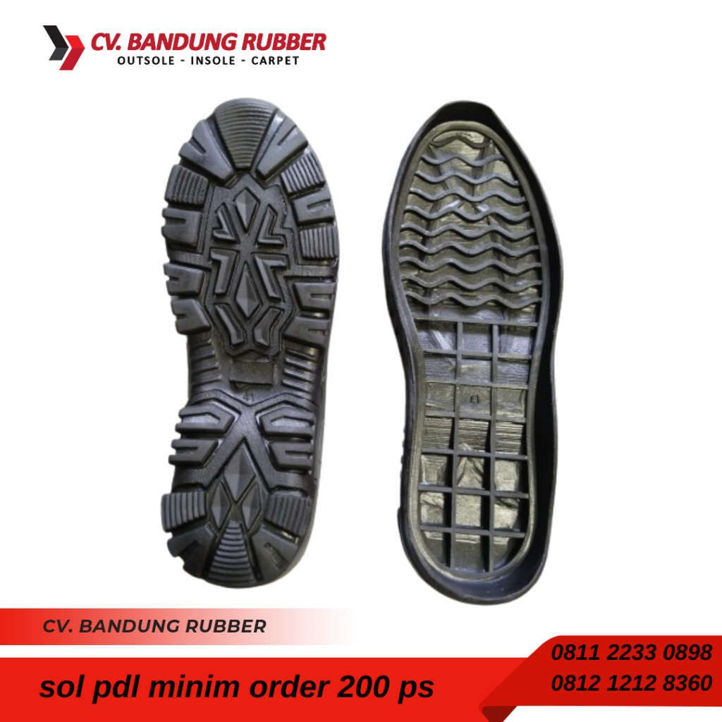 Jual Sol Sepatu Karet Anti Slip di Bandung