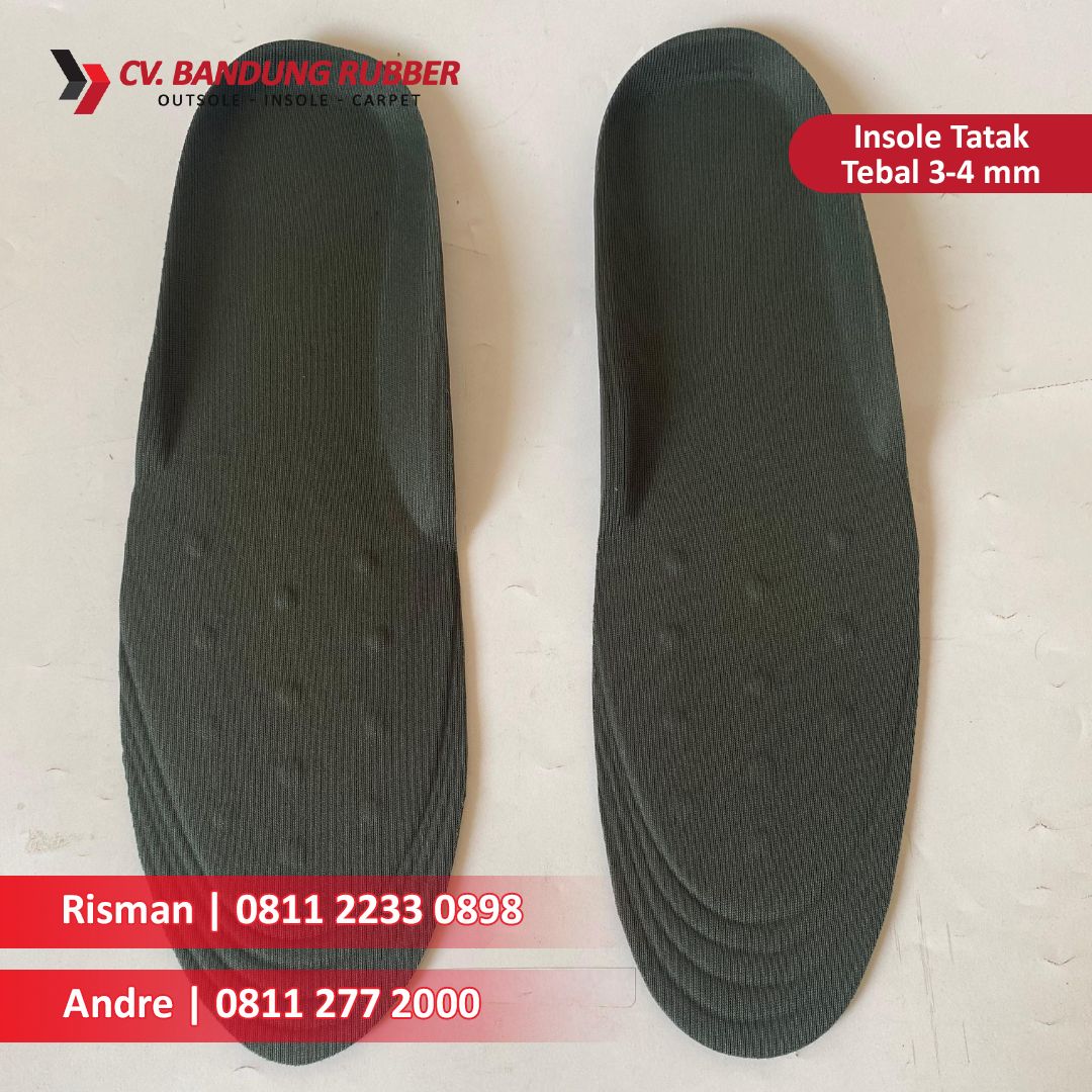 Pabrik Insole Tatak Sepatu Custom Logo