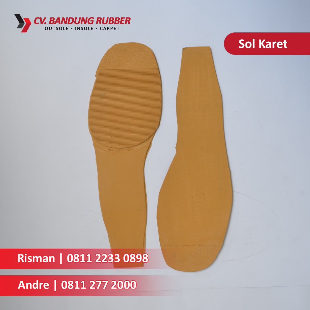 Produsen Sol Sepatu Motif Custom Di Bandung