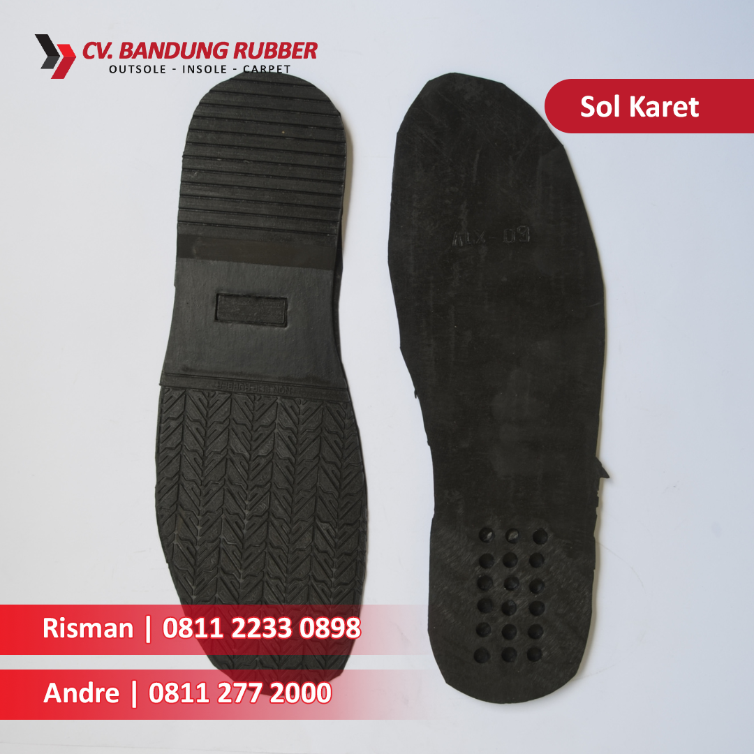 Pabrik Sol Sepatu Bandung Custom Sendiri